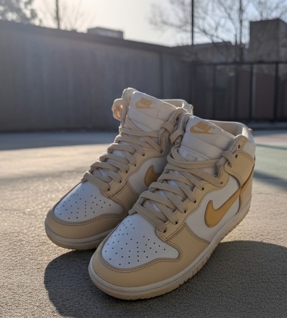Nike Shoes - Women's Nike Dunk High "Pale Vanilla"